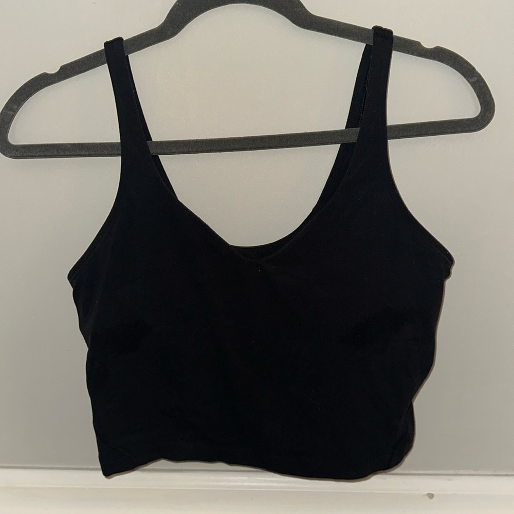 LULULEMON ALIGN TANK BLACK SIZE 10